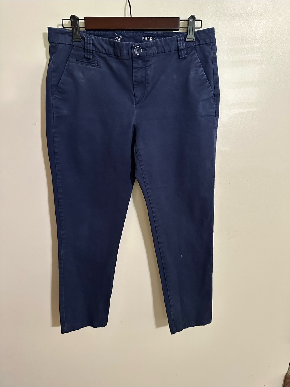 Khakis by Gap Women's Straight Leg Jeans in Navy - - Picture 3 of 4